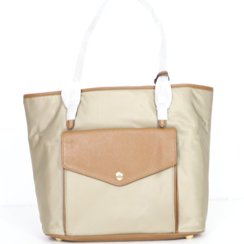 Michael Kors Jet Set Large Pocket Tote Bag Dust